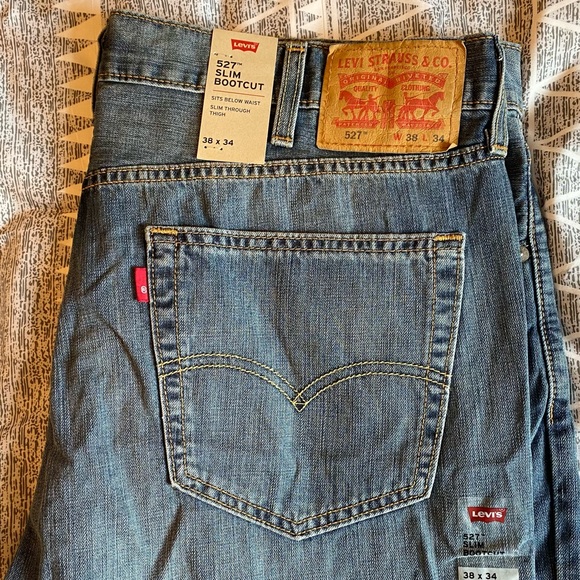 Levi’s Jeans 527 Slim Bootcut - Picture 1 of 2